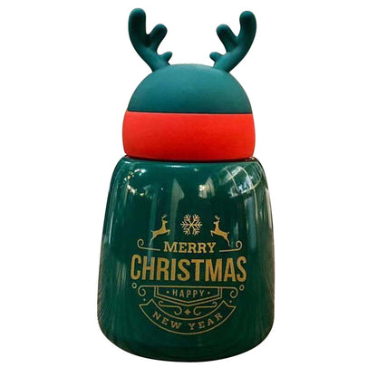 Christmas Casual Cute Multicolor 304 Stainless Steel Thermos Cup 1 Piece