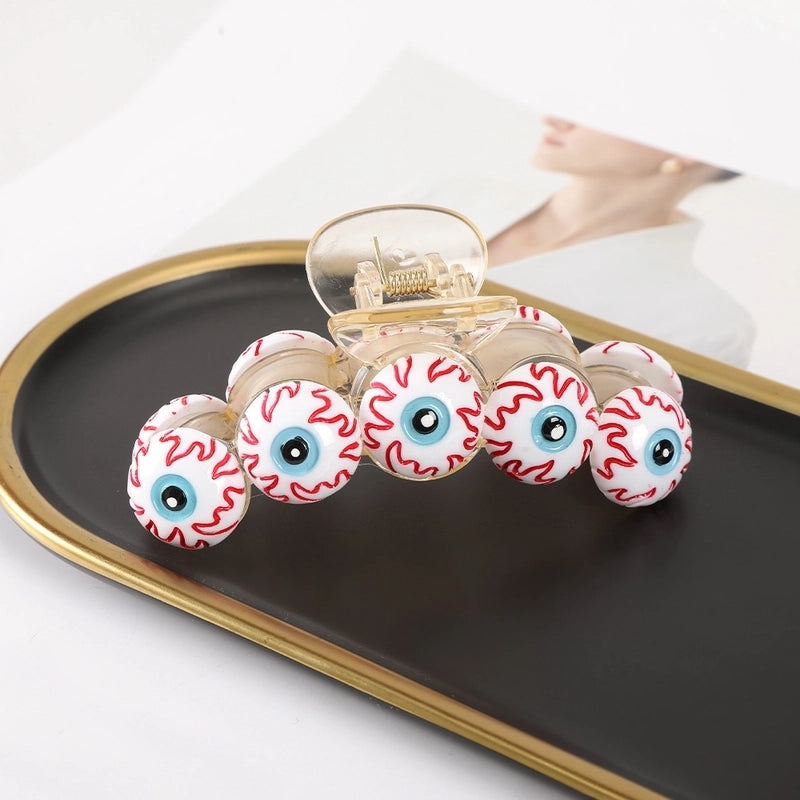 Halloween Women's Pumpkin Plastic Hair Claws