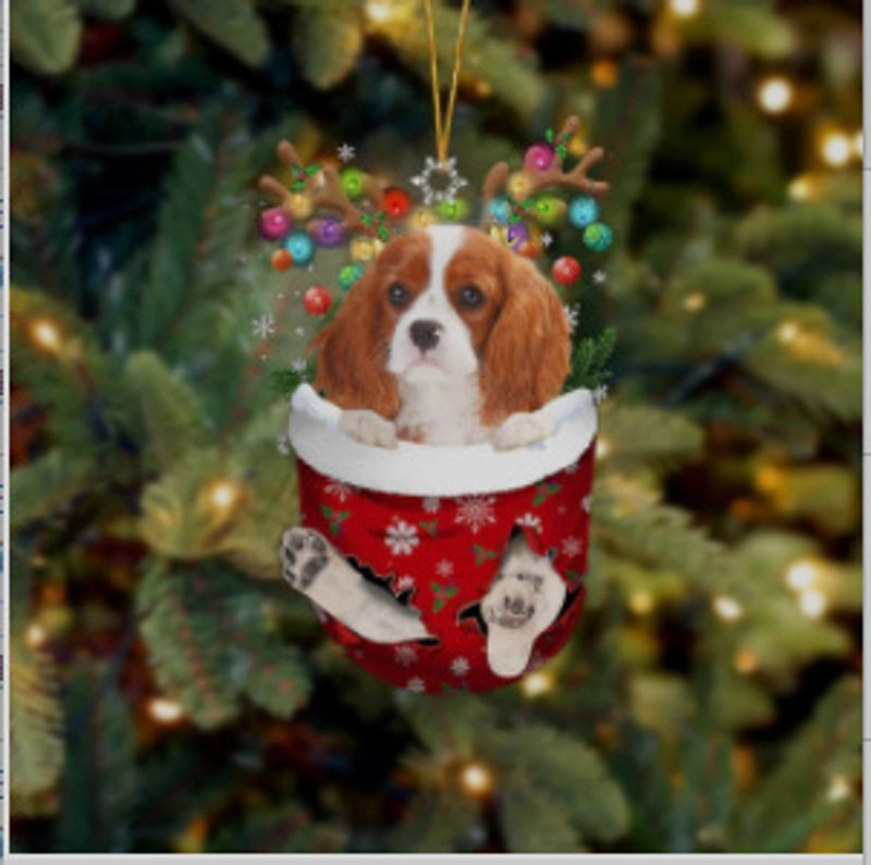Christmas Modern Style Classic Style Dog Arylic Party Festival Hanging Ornaments