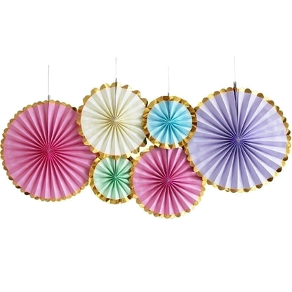 Flower Craft Paper Casual Daily Party Hanging Ornaments Party Supplies Decorations 1 Piece