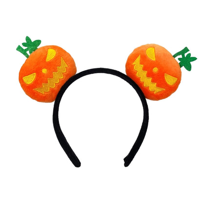 Halloween Retro IG Style Unisex Pumpkin Hair Band