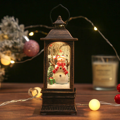 Christmas Fashion Santa Claus PVC Resin Party Ornaments