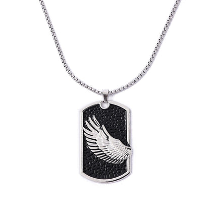 Hip-Hop Animal Skull Stainless Steel Alloy Plating Pendant Necklace