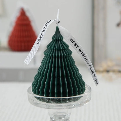 Christmas Cute Christmas Tree Paraffin Candle Home Fragrance