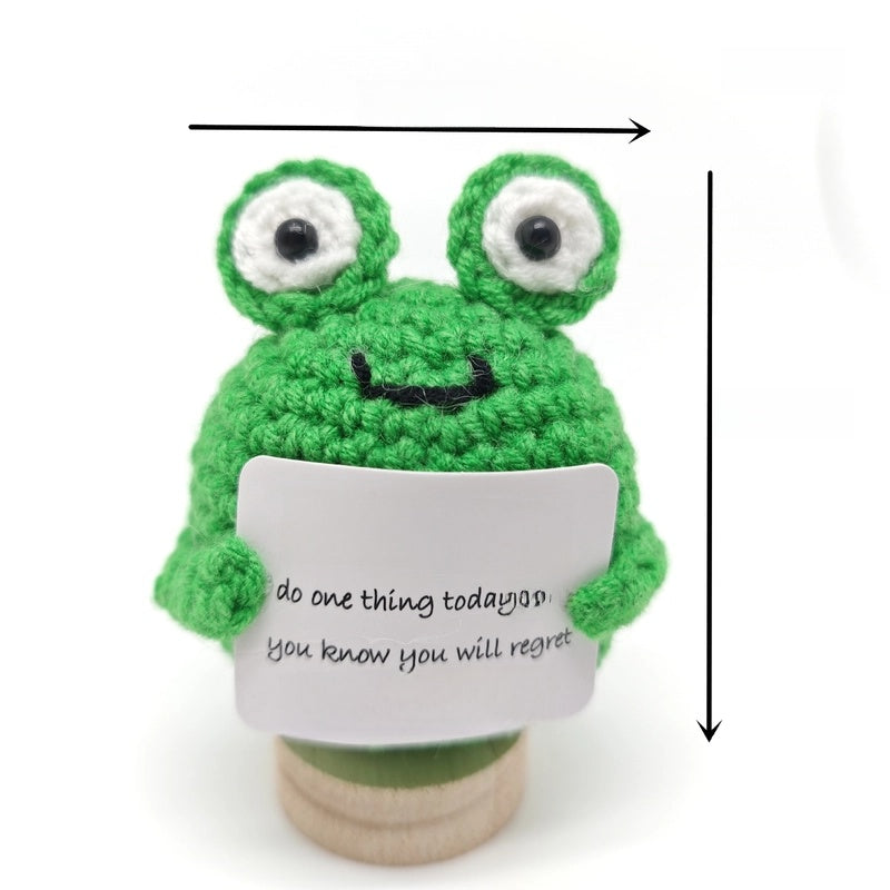 Cute Animal Fruit Vegetable Yarn Ornaments Artificial Decorations