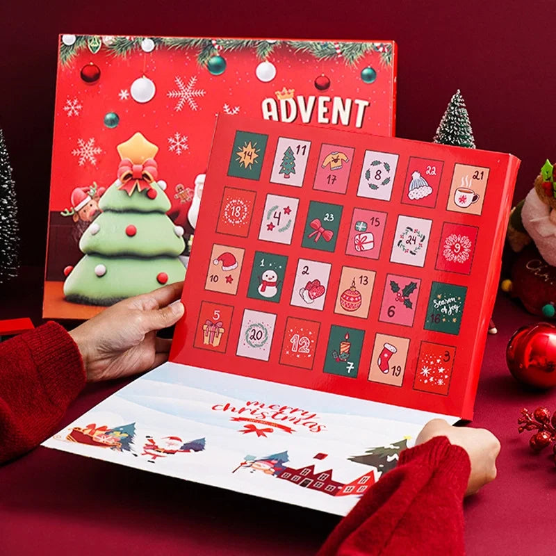 Christmas Cartoon Style Christmas Tree Snowman Party Festival Party Favors