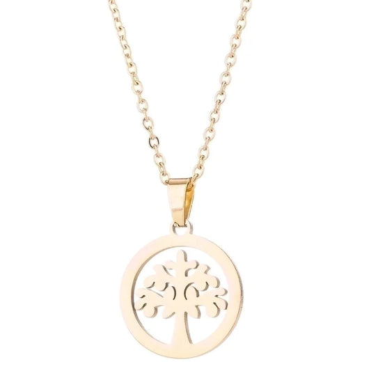 Fashion Heart Shape Butterfly Elephant 201 Stainless Steel 18K Gold Plated Earrings Necklace