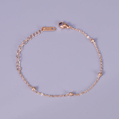 Unisex Korean Heart Anklets