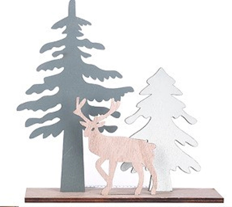 Christmas Fashion Elk Wood Party Decorative Props