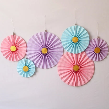 Flower Craft Paper Casual Daily Party Hanging Ornaments Party Supplies Decorations 1 Piece