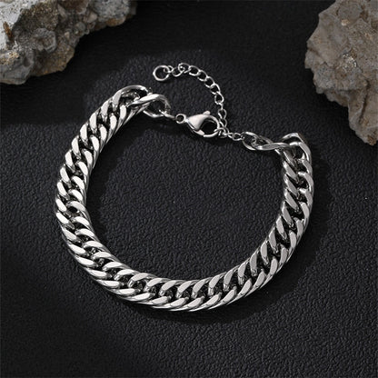 Casual Punk Cool Style Leaf Skull Pu Leather Alloy Halloween Men's Bracelets