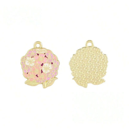 5 Pieces Diameter 3mm Hole Under 1mm Alloy Alloy Letter Snowflake Pendant