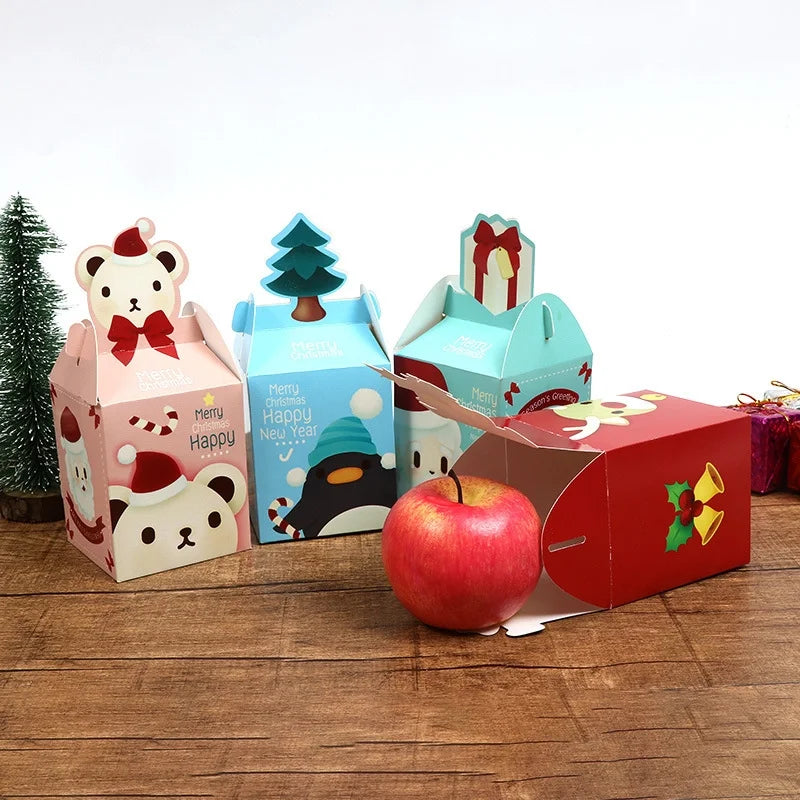 Christmas Cute Christmas Tree Bear Snowman Festival Gift Wrapping Supplies