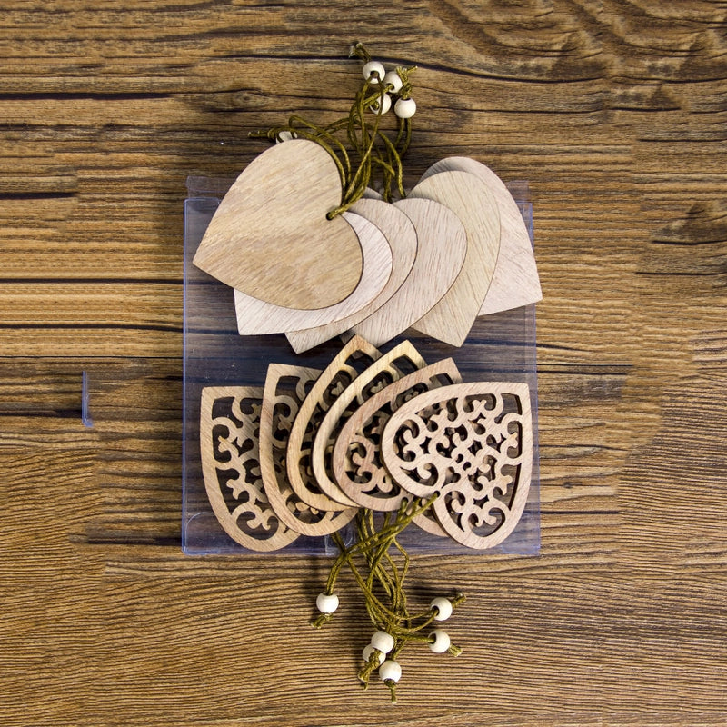 Christmas Wood Party Hanging Ornaments