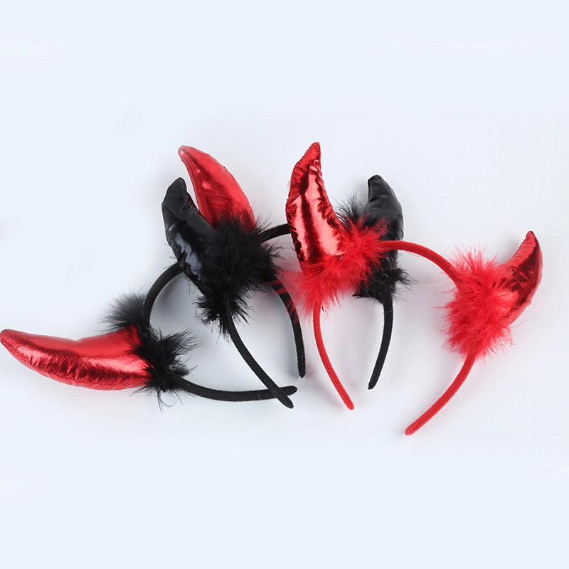 Halloween Cool Style IG Style Horns Holiday Festival