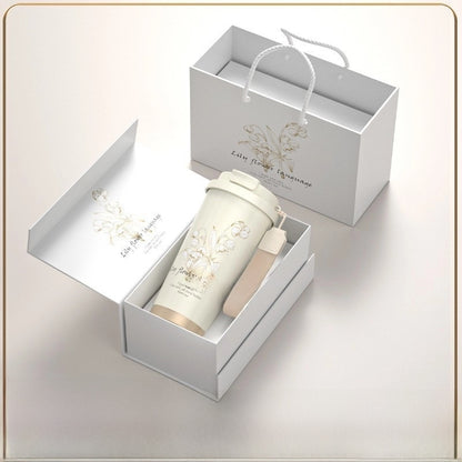 Christmas Valentine's Day New Year Retro Letter 201 Stainless Steel 304 Stainless Steel Inside And Outside 304 Water Bottles