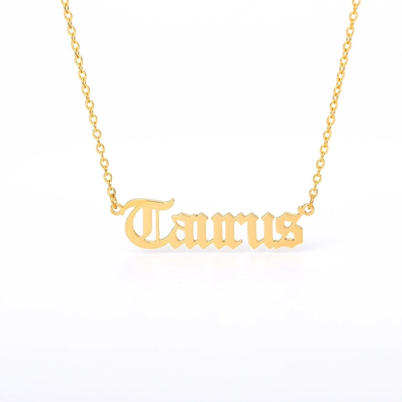 Basic Minimalist Classic Style Constellation 304 Stainless Steel Plating Pendant Necklace