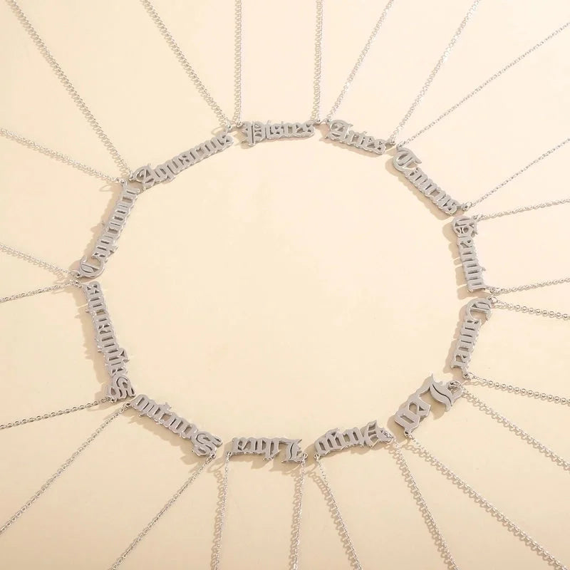 Minimalist Constellation 304 Stainless Steel Plating Pendant Necklace