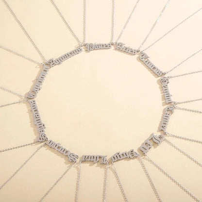 Minimalist Constellation 304 Stainless Steel Plating Pendant Necklace