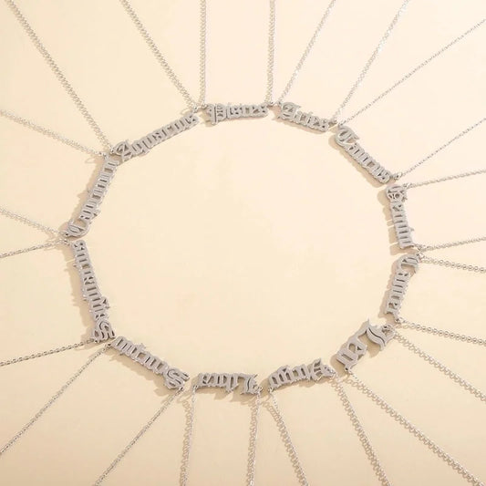 Minimalist Constellation 304 Stainless Steel Plating Pendant Necklace