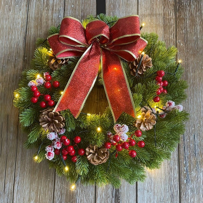 Christmas Decorations Mori Christmas Wreath Door Hanging Shopping Mall Home Window Scene Decoration