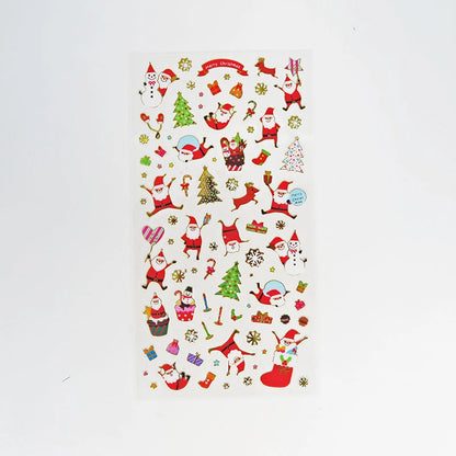 1 Piece Christmas Tree Santa Claus Christmas Socks Holiday Festival Christmas PET PVC