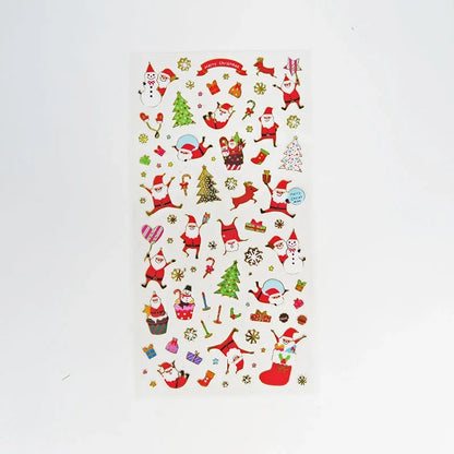 1 Piece Christmas Tree Santa Claus Christmas Socks Holiday Festival Christmas PET PVC