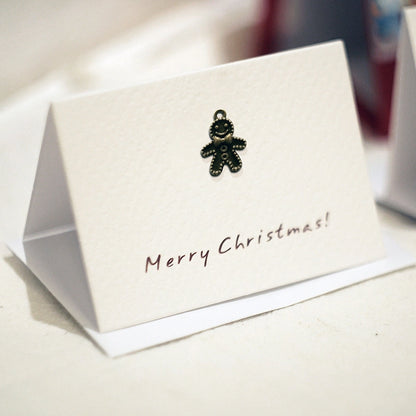 Christmas Minimalist Classic Style Letter Party Festival Card