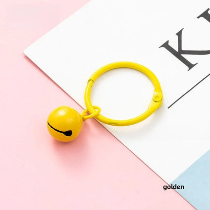 Creative Internet Red Bell Keychain Color Resin Pendant Accessories Bag Car Pendant Candy Color Hanging Material
