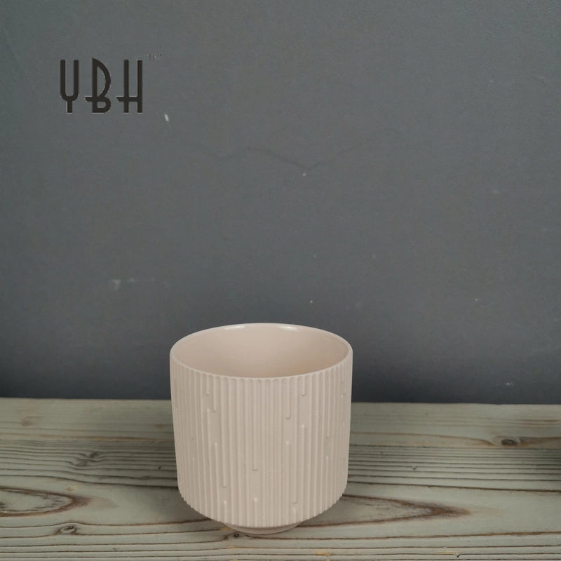 Christmas Casual Elegant Minimalist Solid Color Ceramics Candle Cup