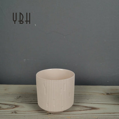 Christmas Casual Elegant Minimalist Solid Color Ceramics Candle Cup