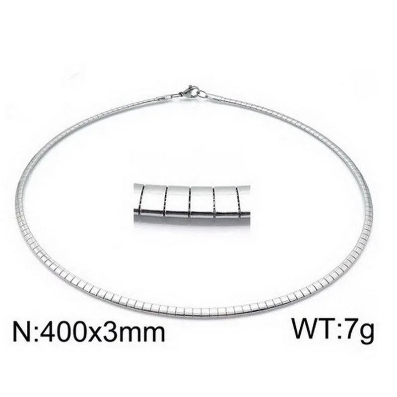 Casual Streetwear Geometric 304 Stainless Steel 18K Gold Plated Stainless Steel Necklaces