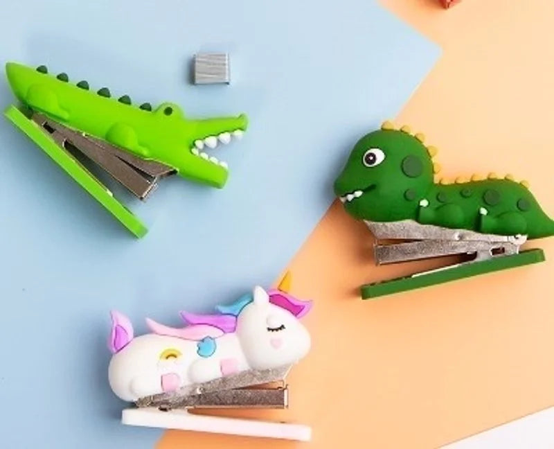 1 Piece Animal School Christmas Valentine'S Day Plastic Cute Stapler