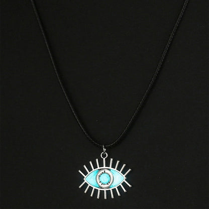 Jewelry Basic Modern Style Classic Style Moon Life Tree Butterfly 304 Stainless Steel Rope Pendant Necklace