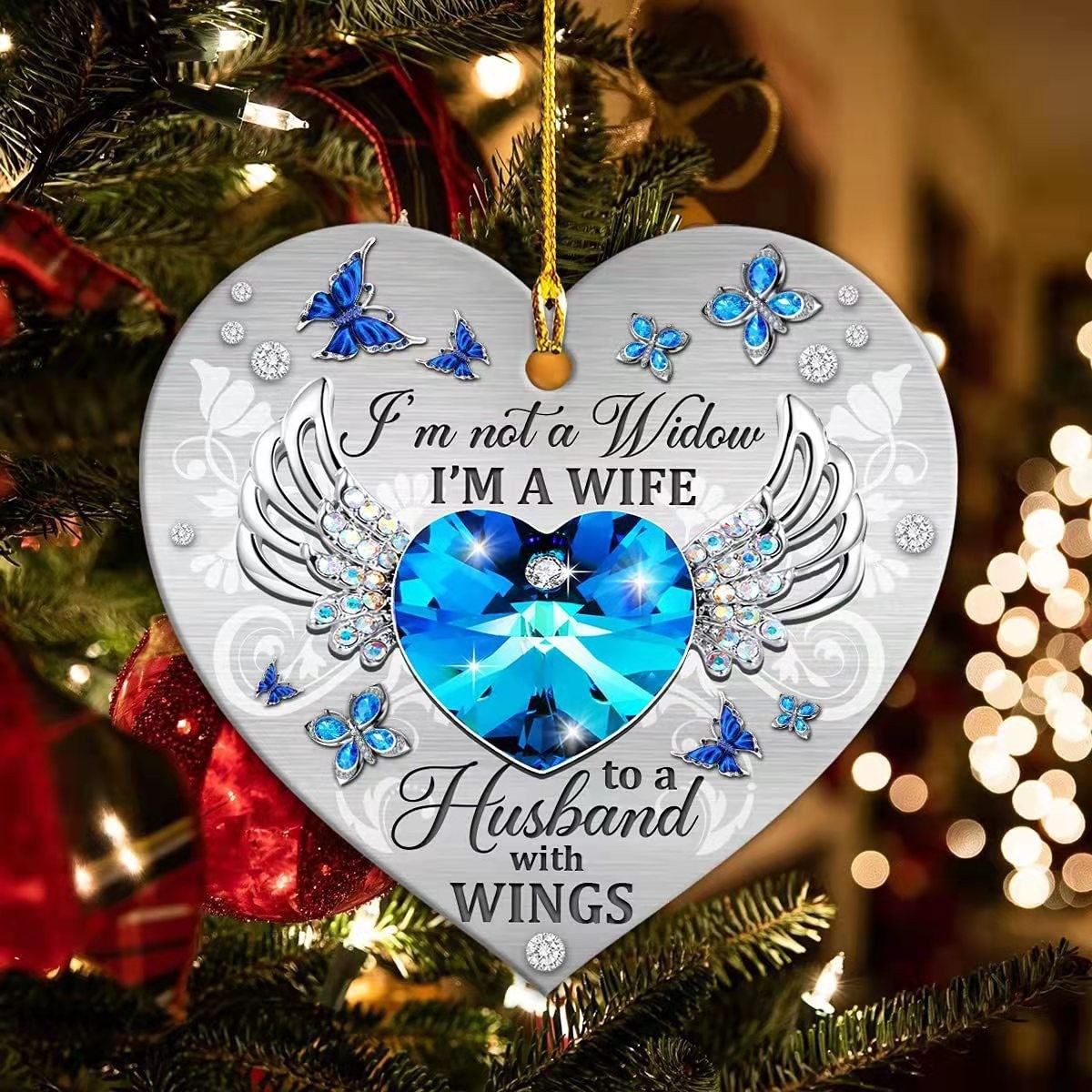 Christmas Funny Muscle Man Acrylic Flat Christmas Pendant Car Home Decoration Pendant