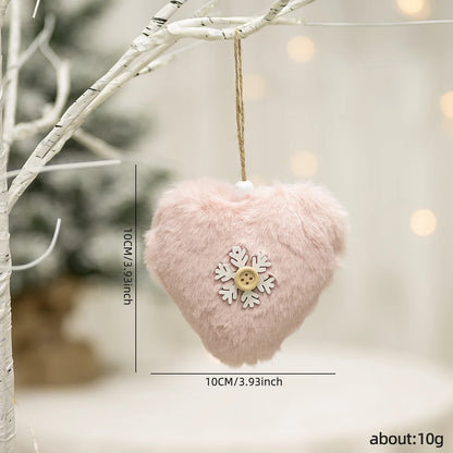 Christmas Plush Angel Pendant Cute Doll Gift Christmas Tree Ornament Ig Decoration