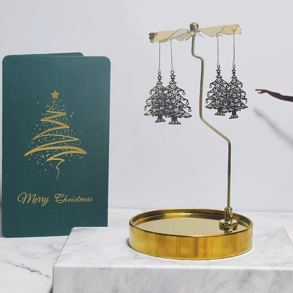 Novelty Solid Color Stainless Steel Metal Candlestick