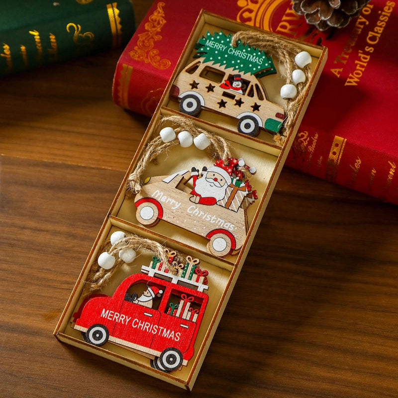 Christmas Tree Wooden Pendant Nhmv155560