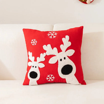 Christmas Modern Style Snowflake Pillow Cases Couch & Sofa Decor