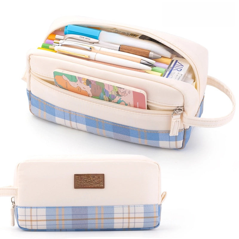 Cartoon Cloth School Cute Pencil Case