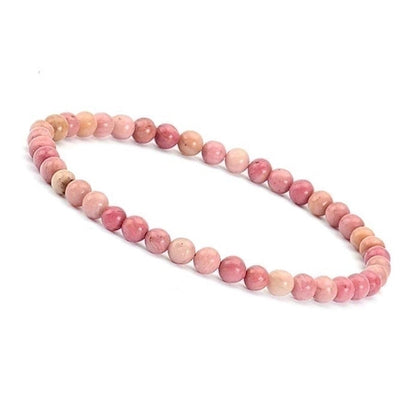 1 Piece Minimalist Round Natural Stone Beaded Bracelets