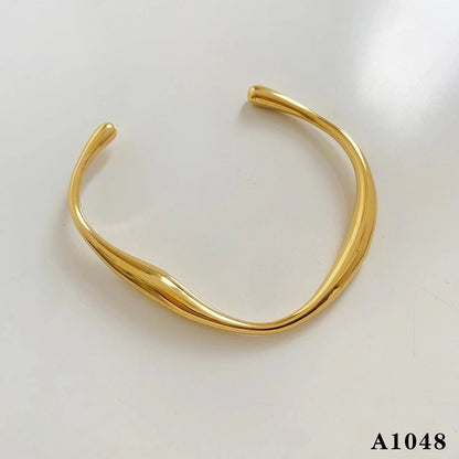 Modern Style Minimalist Heart Shape 304 Stainless Steel Zircon 16K Gold Plated White Gold Plated Gold Plated Plating Bracelets Necklace