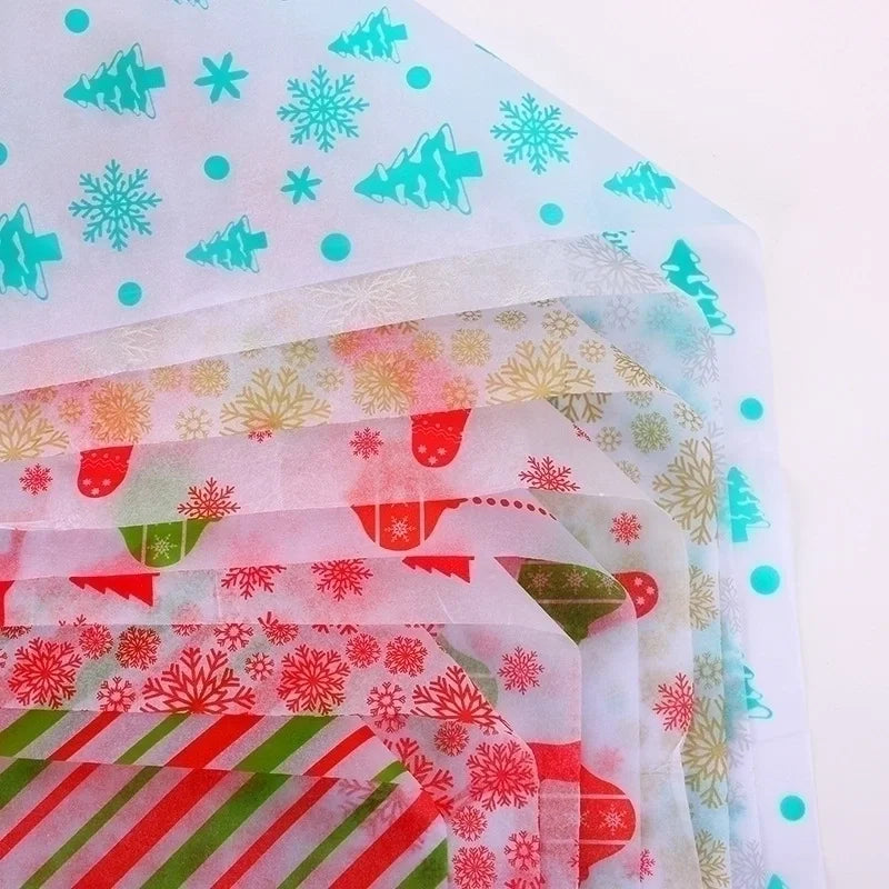 Christmas Fashion Cartoon Christmas Gift Wrapping Supplies