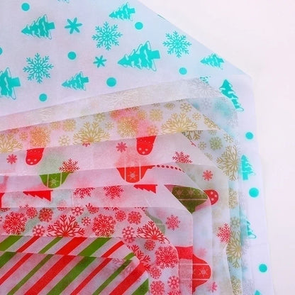 Christmas Fashion Cartoon Christmas Gift Wrapping Supplies