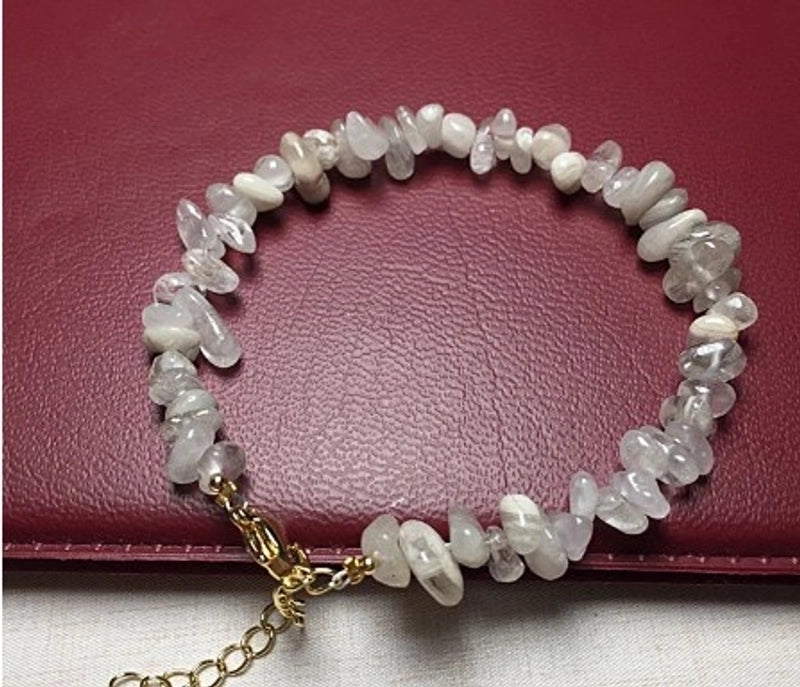 2 Pieces Ethnic Style Irregular Geometric Crystal Bracelets