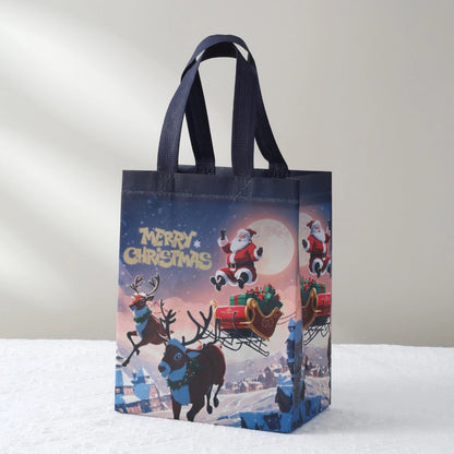 Christmas Cute Christmas Tree Santa Claus Nonwoven Party Festival Gift Bags