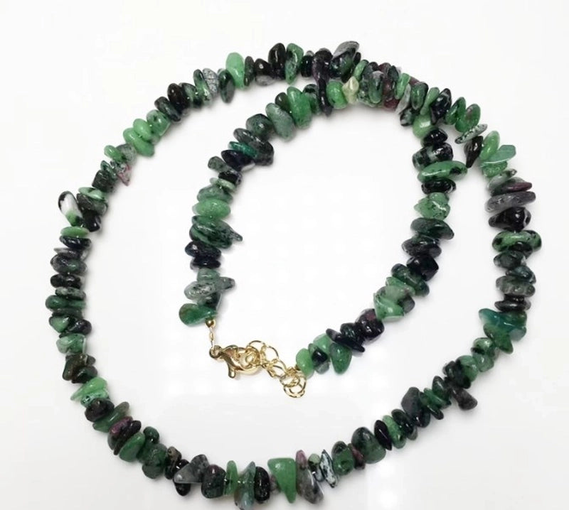 2 Pieces Ethnic Style Geometric Crystal Beaded Necklace