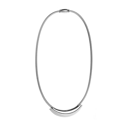 Modern Style Minimalist Heart Shape 304 Stainless Steel Choker