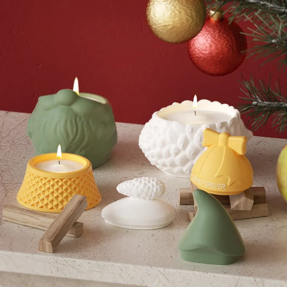 Christmas Cute Santa Claus Silica Gel