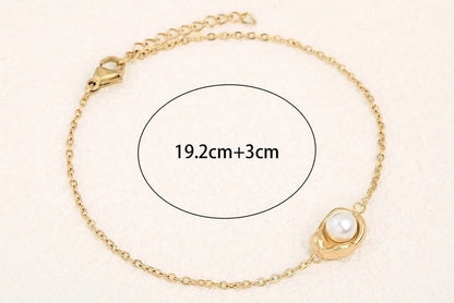 3 Pieces Elegant French Style Classic Style Geometric 304 Stainless Steel 18K Gold Plated Plating Jewelry Set